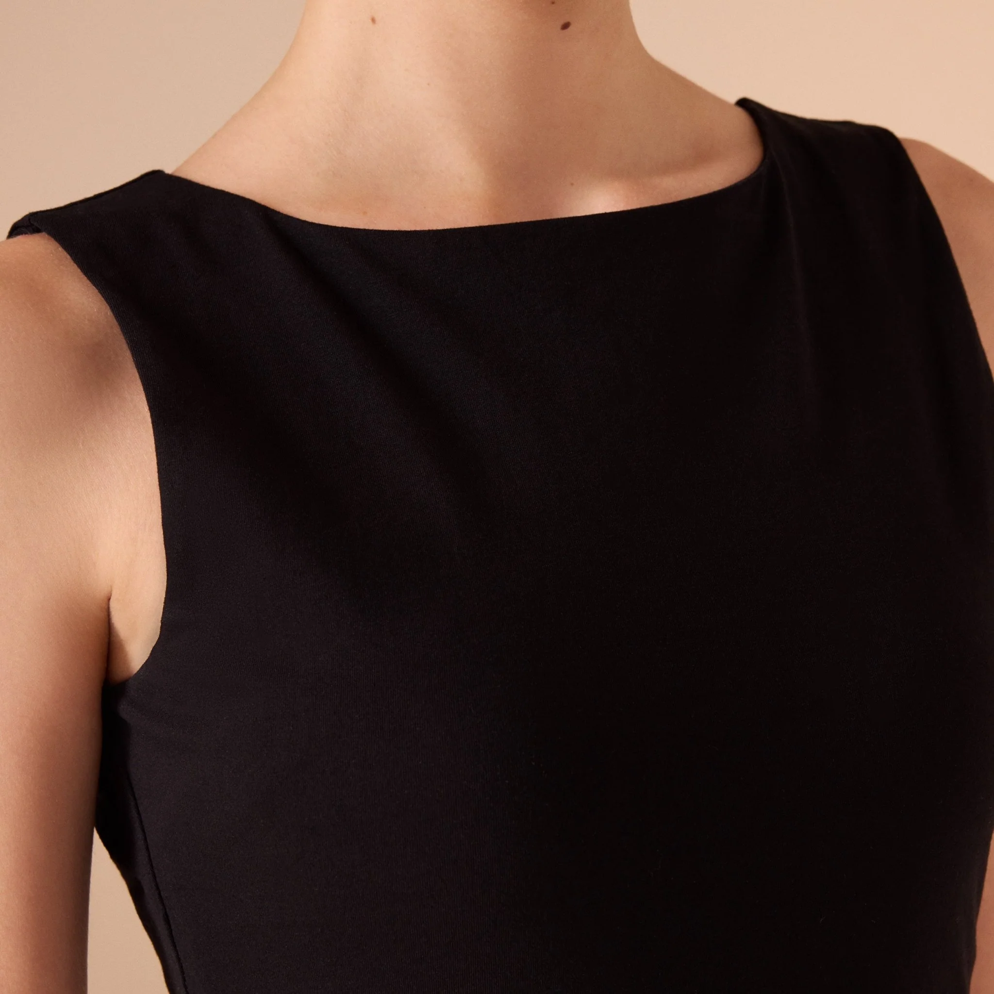 Fitted Sleeveless Cotton Top - Image 5