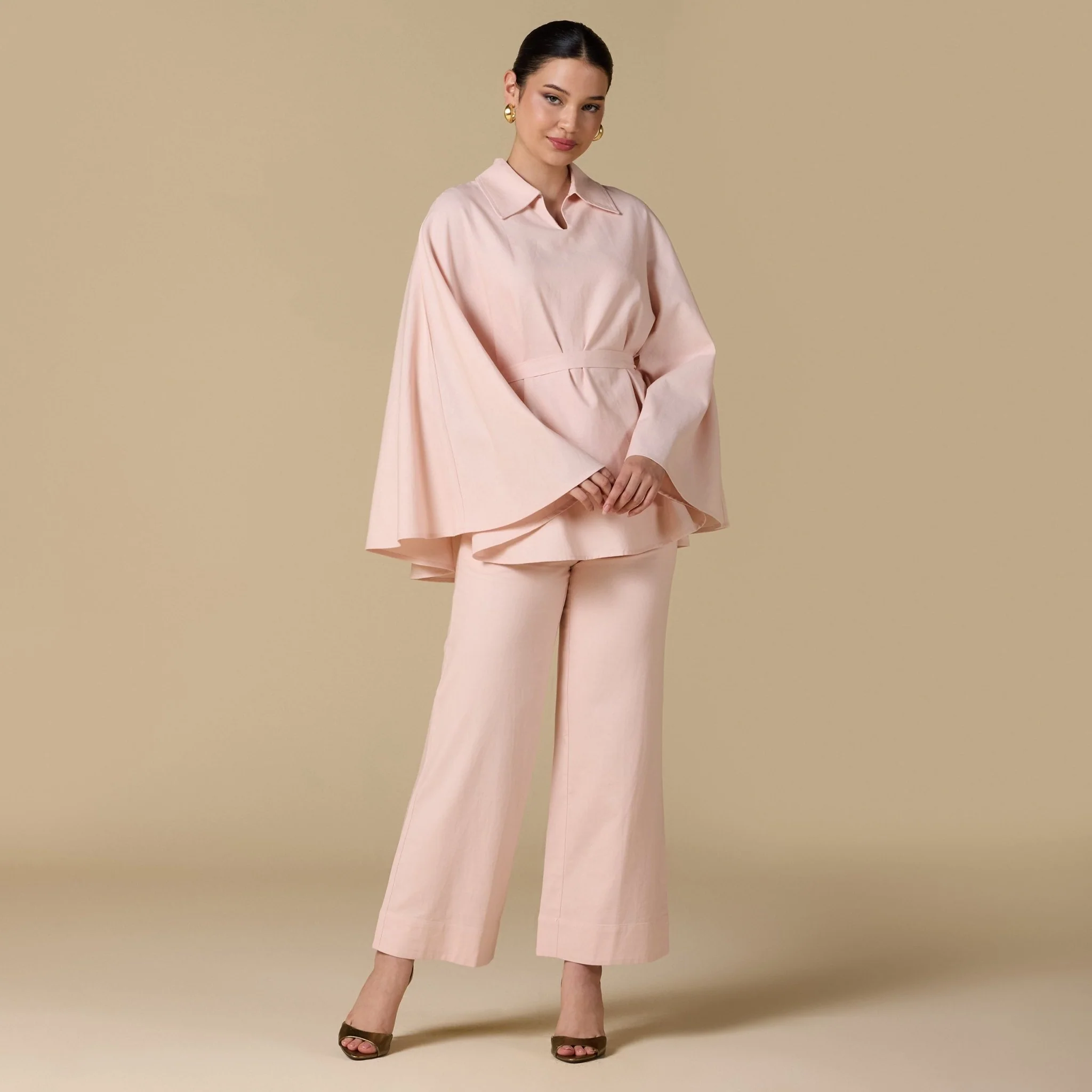 Wide Leg Linen Pants - Image 6